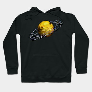 Saturn Polygon - Planet Hoodie